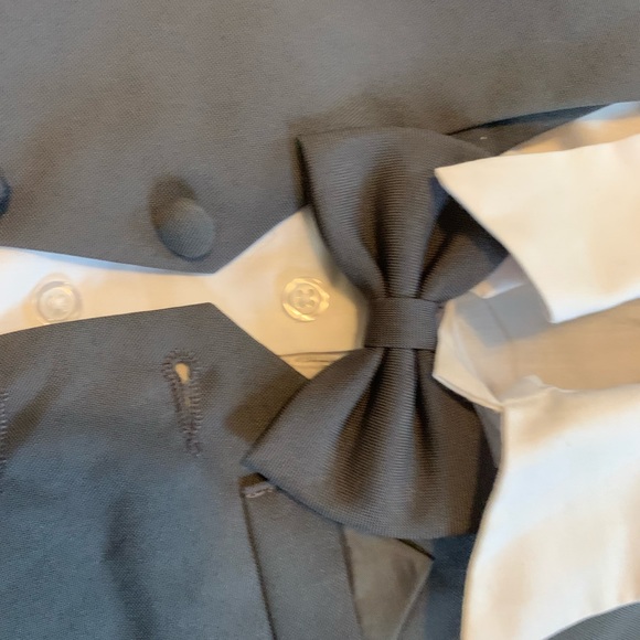 12-18M 5pc Formal shorts suit w hat & bow tie - Picture 5 of 8